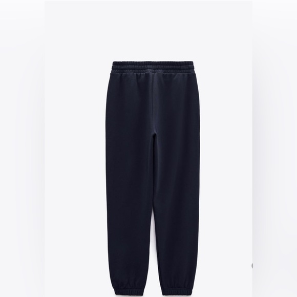 Zara Text Print Jogger Sweatpants- Size Small-New with Tags - Picture 2 of 5